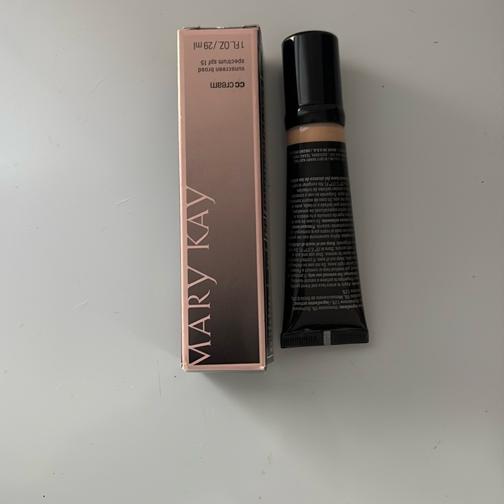 Mary Kay CC Cream with Black and Pink Packaging